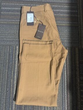 Gucci Men’s Brown Dress Pants